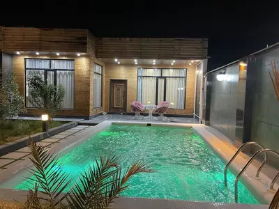 ویلا دوخوابه استخردار شهرکی آریا