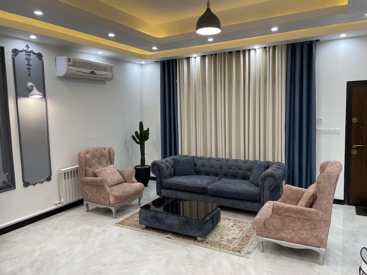 دوخوابه استخردار شهرکی آریا