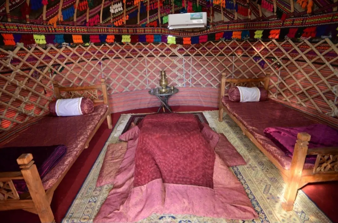 کلبه فلت مهرچین - فضای داخلی کلبه