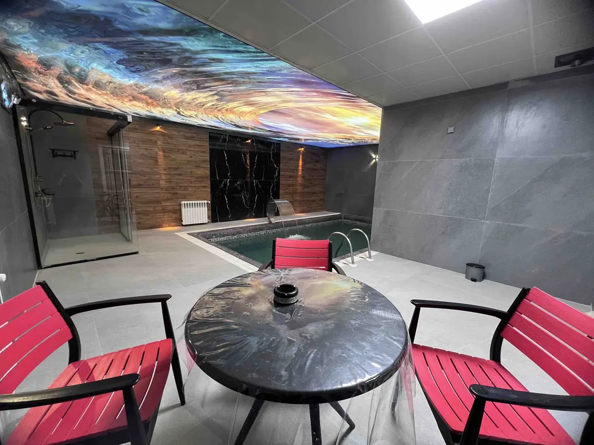 ویلا دوخوابه استخردار آبگرم نیمایی - انتخاب عنوان تصویر