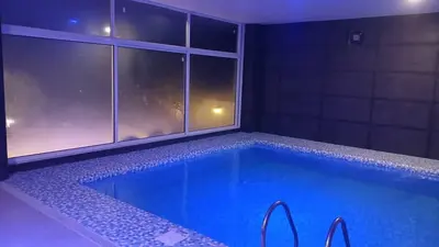 ویلا یک خوابه استخردار آبگرم اربه کله