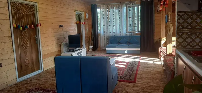 کلبه دوخوابه جنگلی چوبی پارسا ۴