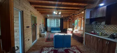 کلبه دوخوابه جنگلی چوبی پارسا ۴