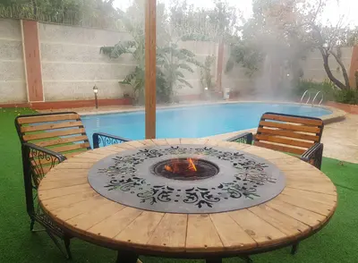 ویلا دوخوابه استخردار آبگرم لوتوس آرامش