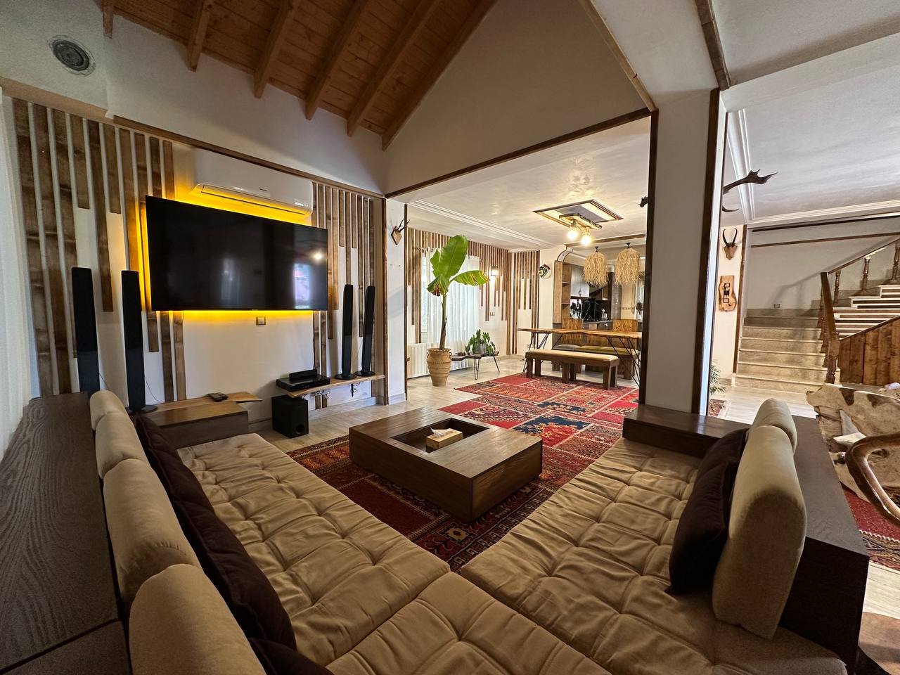 دوخوابه دوبلکس جکوزی دار خندان