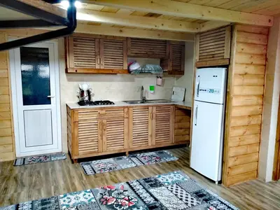 کلبه دوخوابه سوئیسی جنگلی آرمان