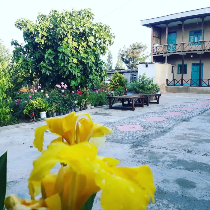 بوم گردی جاوید - واحد 2 - نمای باغ