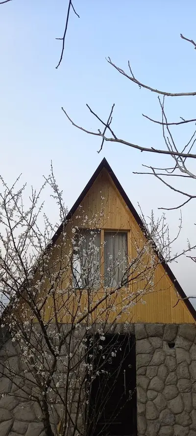 کلبه یک خوابه سوئیسی جکوزی دار شکوفه