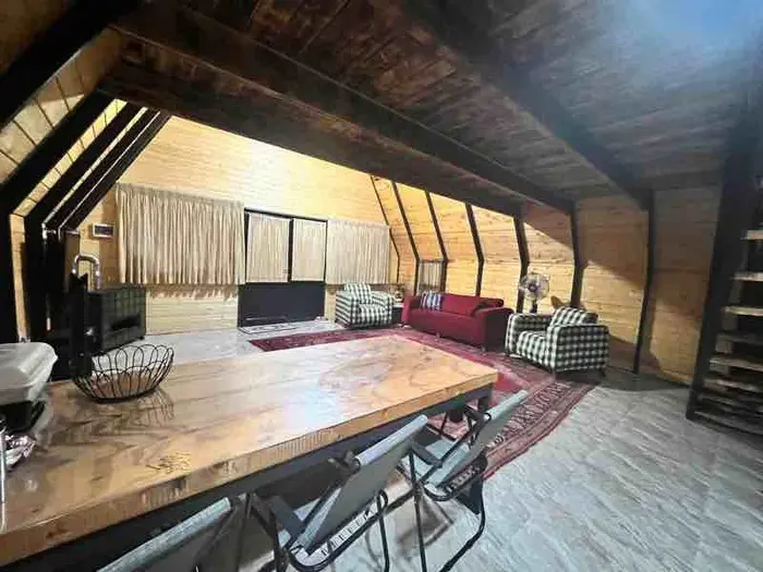 کلبه یک خوابه سوئیسی جکوزی دار گرینلند حامی - انتخاب عنوان تصویر