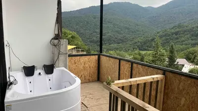 ویلا یک خوابه جنگلی جکوزی دار اساس