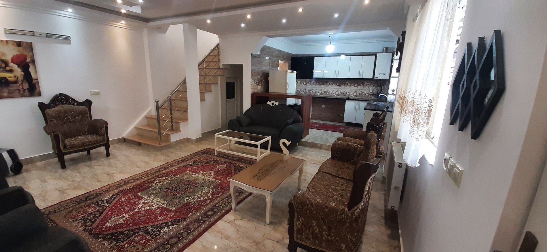 دوخوابه ساحلی دوبلکس همایونی