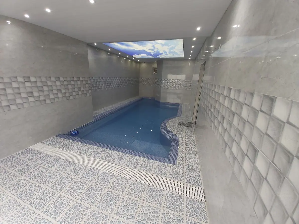 ویلا یک خوابه استخردار آبگرم سرای یاور - استخر