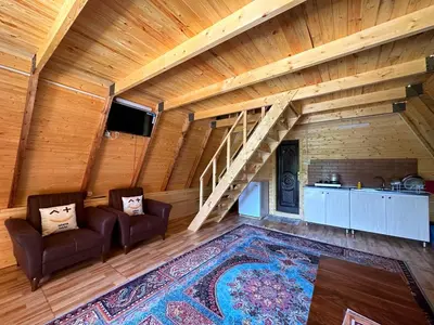 کلبه یک خوابه سوئیسی برکه ۳