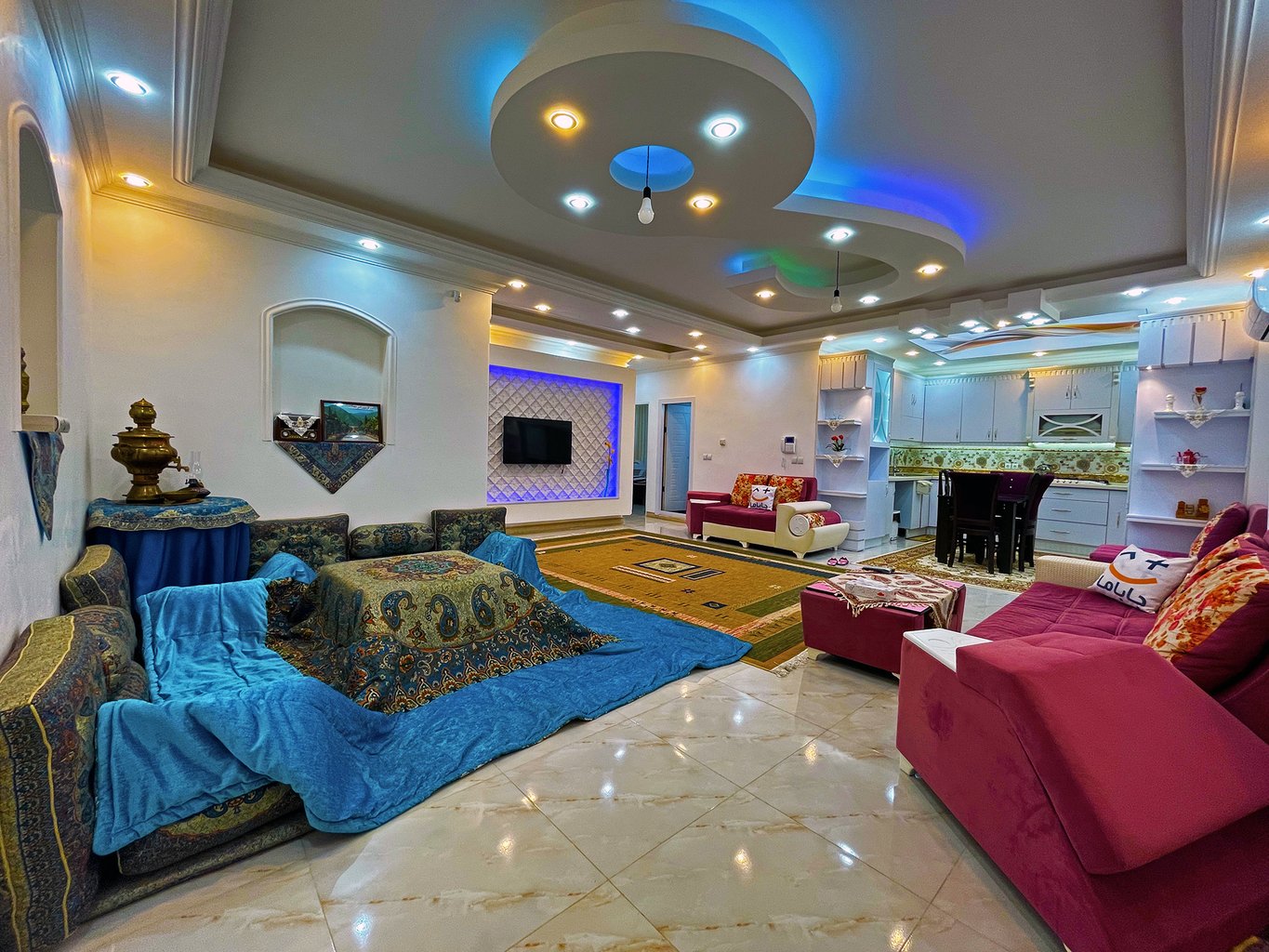 ویلا دوخوابه استخردار آبگرم زکیان