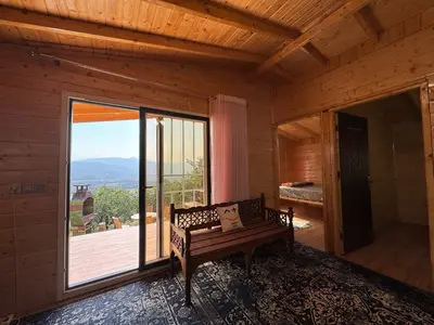 کلبه دوخوابه جنگلی اتر