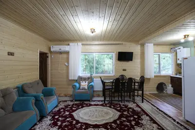 کلبه دوخوابه جنگلی آرامش طبیعت