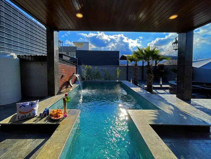 کلبه دوخوابه استخردار آبگرم پالما