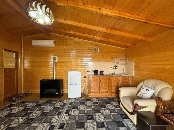 کلبه یک خوابه جنگلی اتر