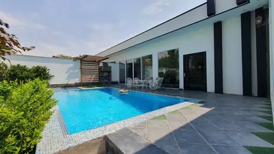 ویلا دوخوابه استخردار آبگرم جابری