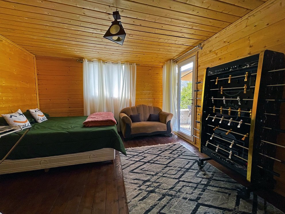 دوخوابه جنگلی تراس