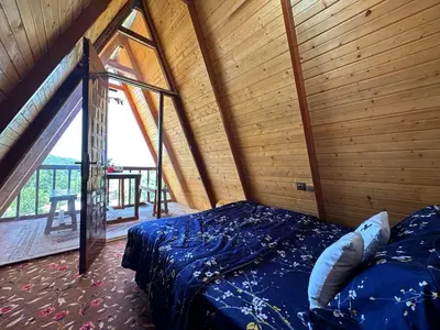 کلبه یک خوابه جکوزی دار سوئیسی سالار