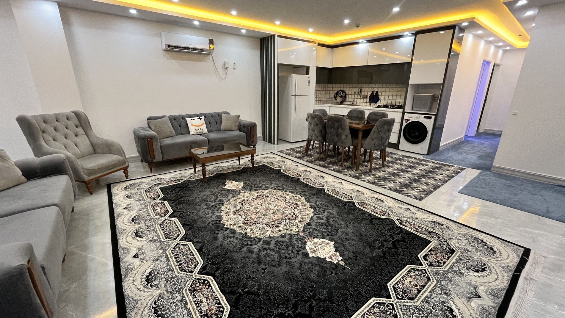 آپارتمان سه خوابه حلما واحد 14