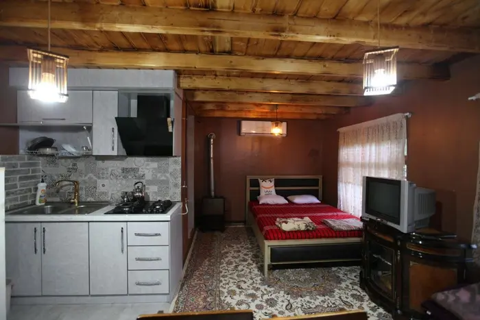 ویلا یک خوابه چوبی شادی