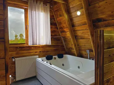 کلبه یک خوابه سوئیسی جکوزی دار آرتاویل