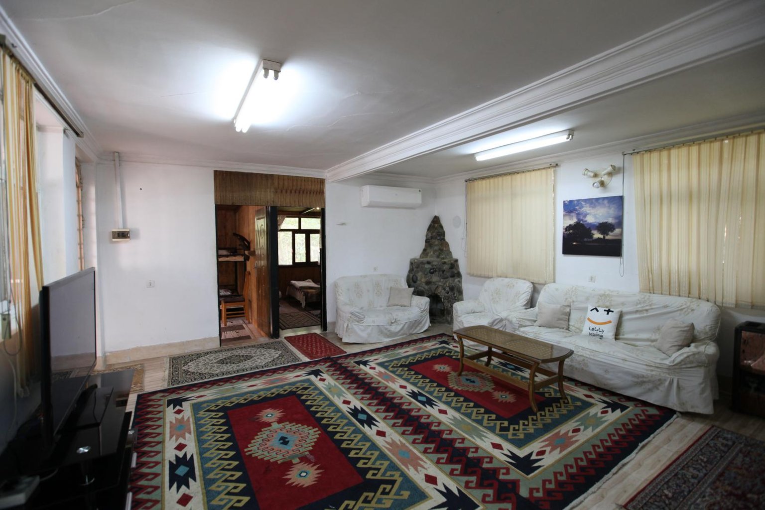 سه خوابه چوبی بومیت