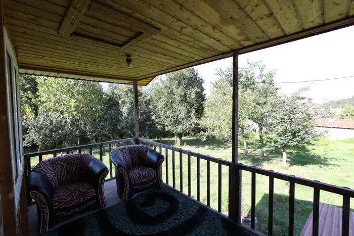 کلبه یک خوابه دوبلکس چوبی آرین 1