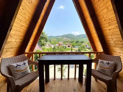 کلبه یک خوابه سوئیسی برکه ۴