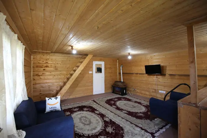 کلبه یک خوابه دوبلکس چوبی آرین 1