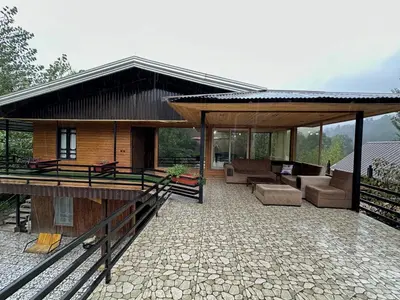 کلبه چهارخوابه استخردار آبگرم هفت آبشار لپور