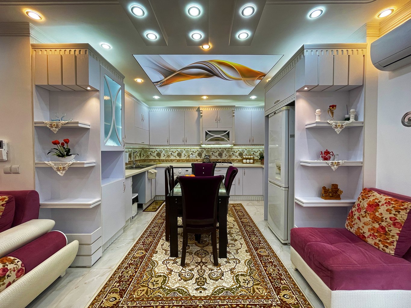 ویلا دوخوابه استخردار آبگرم زکیان