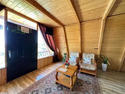 کلبه یک خوابه جکوزی دار سوئیسی سالار