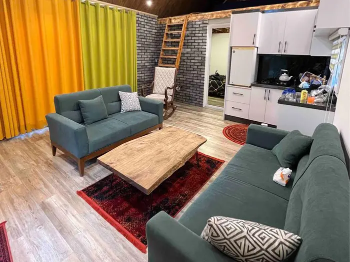 کلبه دوخوابه جنگلی آرتمیس