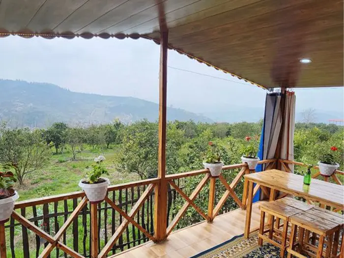 کلبه یک خوابه جنگلی پارند