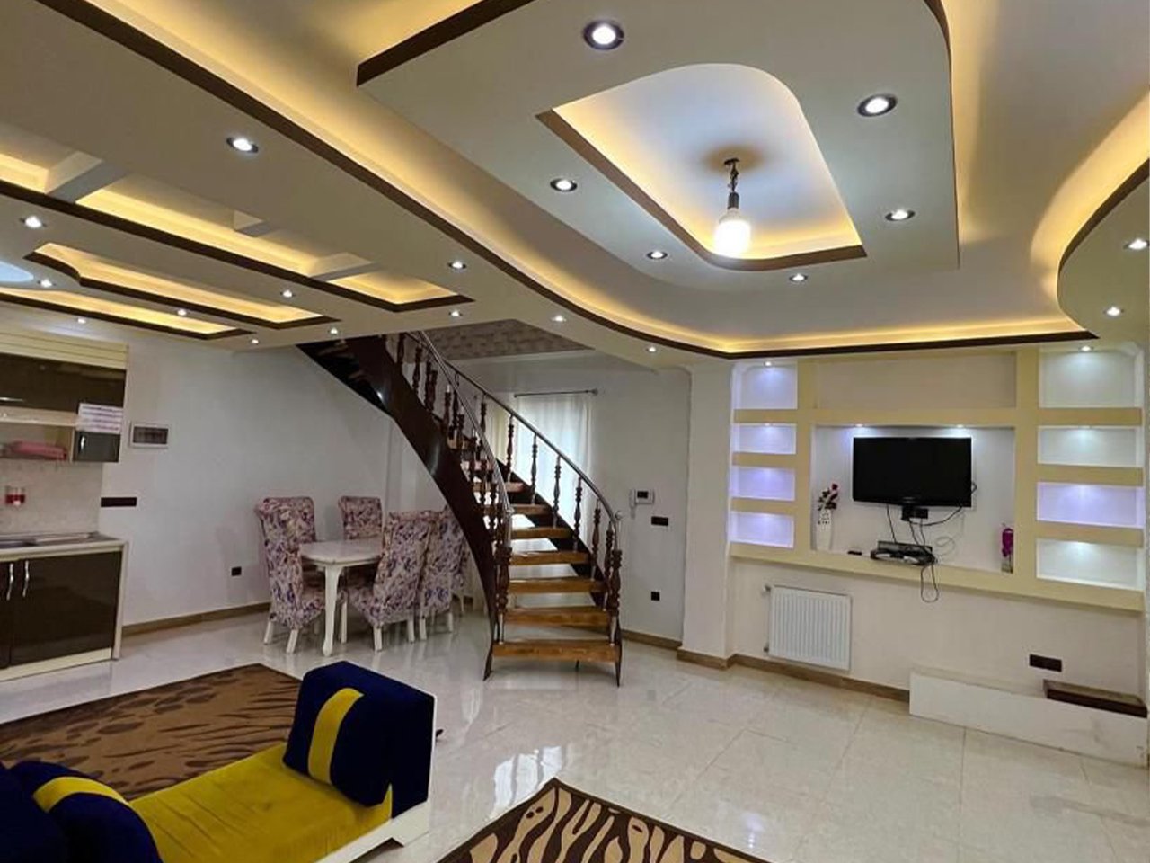 دوخوابه جنگلی دوبلکس قلعه رودخان