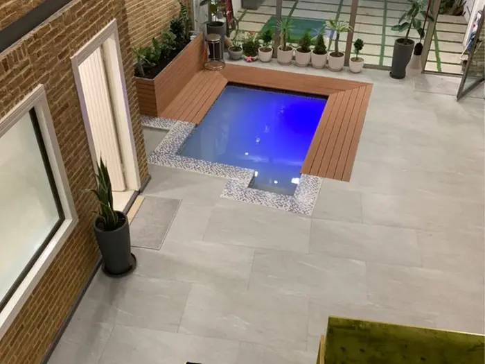 دوخوابه دوبلکس استخردار آبگرم ایرانی