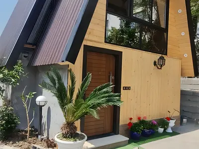 کلبه یک خوابه استخردار سوئیسی سر‌و