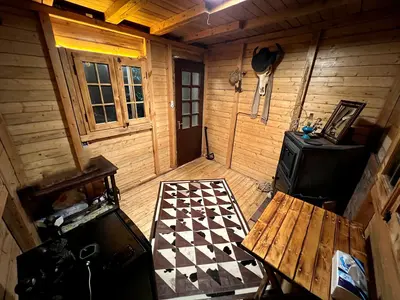 کلبه فلت جنگلی چناررودخان