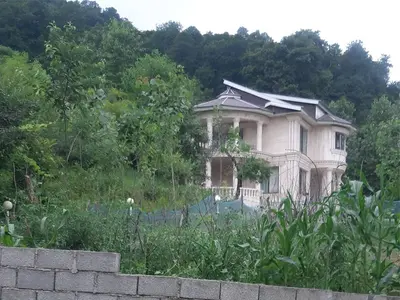 ویلا دوخوابه جنگلی سنگی