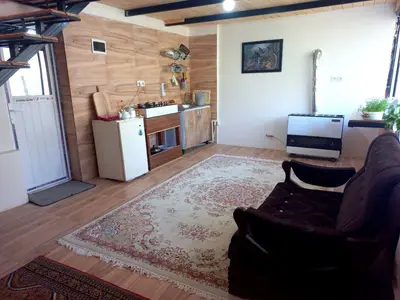 کلبه یک خوابه چوبی صنوبر