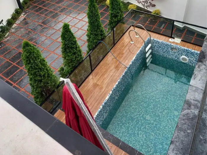 ویلا دوخوابه ساحلی استخردار آبگرم بوستان 1