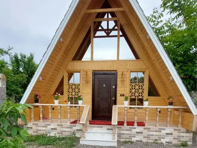 کلبه یک خوابه سوئیسی دنج 3