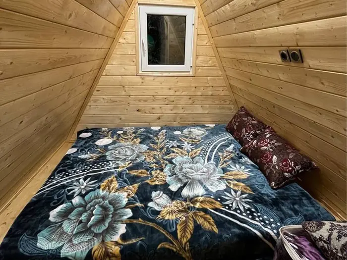 کلبه یک خوابه روستایی چشمه 5