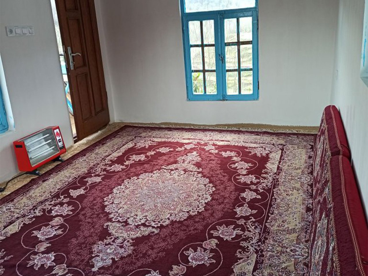 کلبه یک خوابه جنگلی فیروزه - طبقه بالای اقامتگاه