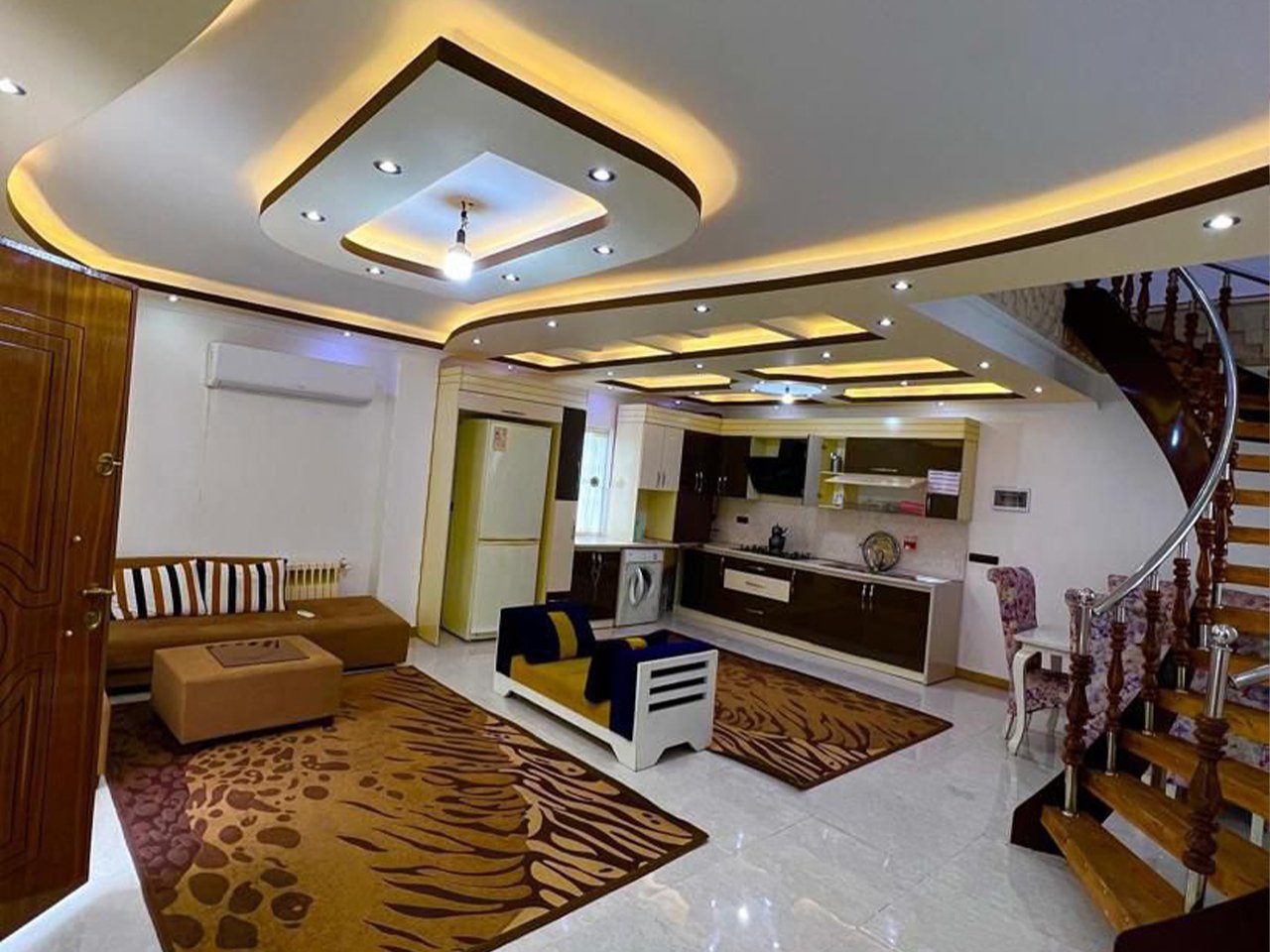 دوخوابه جنگلی دوبلکس قلعه رودخان