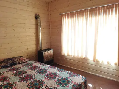 کلبه دوخوابه جنگلی چوبی بهرام‌ زاده