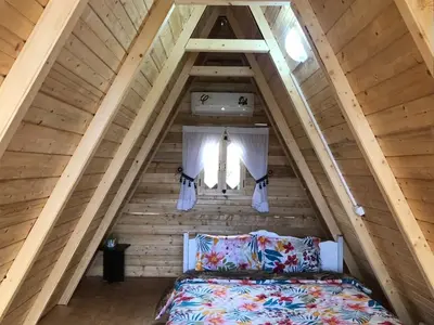 کلبه یک خوابه جنگلی جکوزی دار دلیزه 1